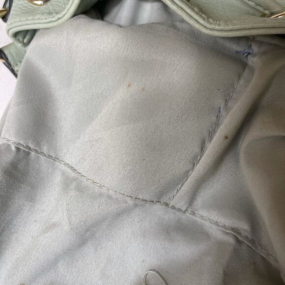 Expression NYC drawstring mint green crossbody bag - Picture 12 of 12